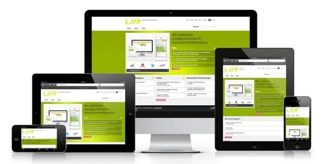 Responsive Website Design Example