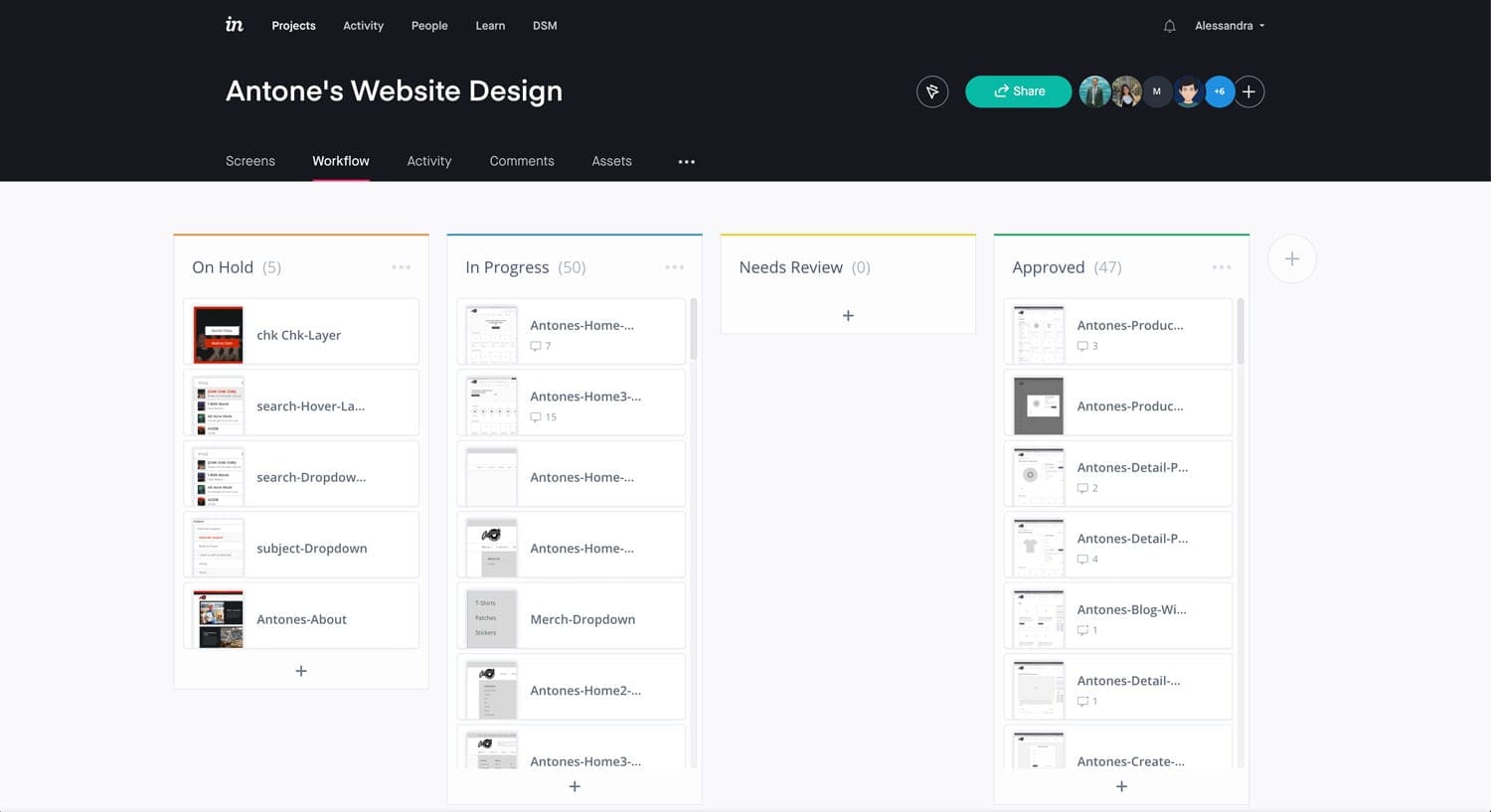 How we use InVision