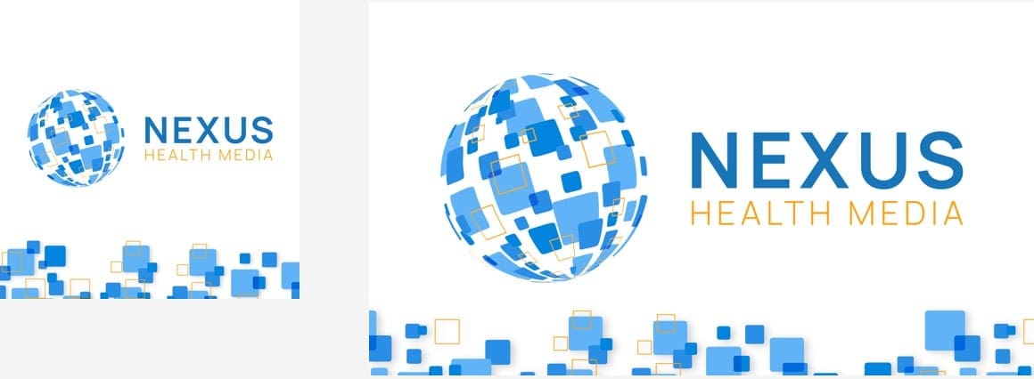 Nexus Health Media Logo Design